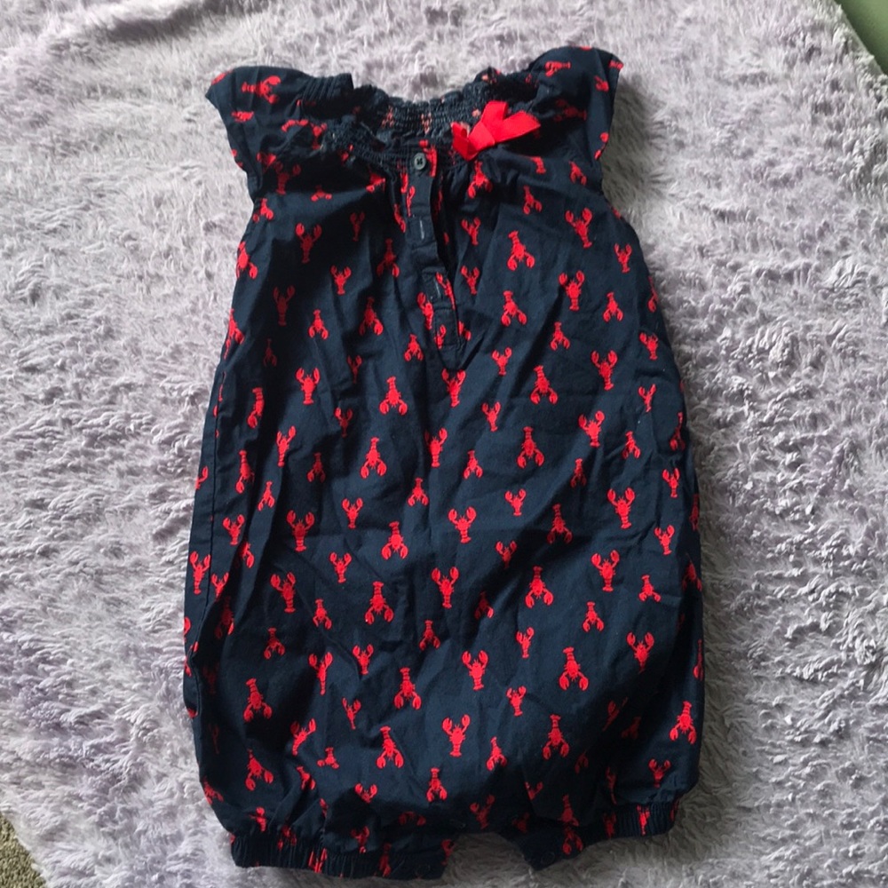 Super cute Lobster onesie outfit 🦞